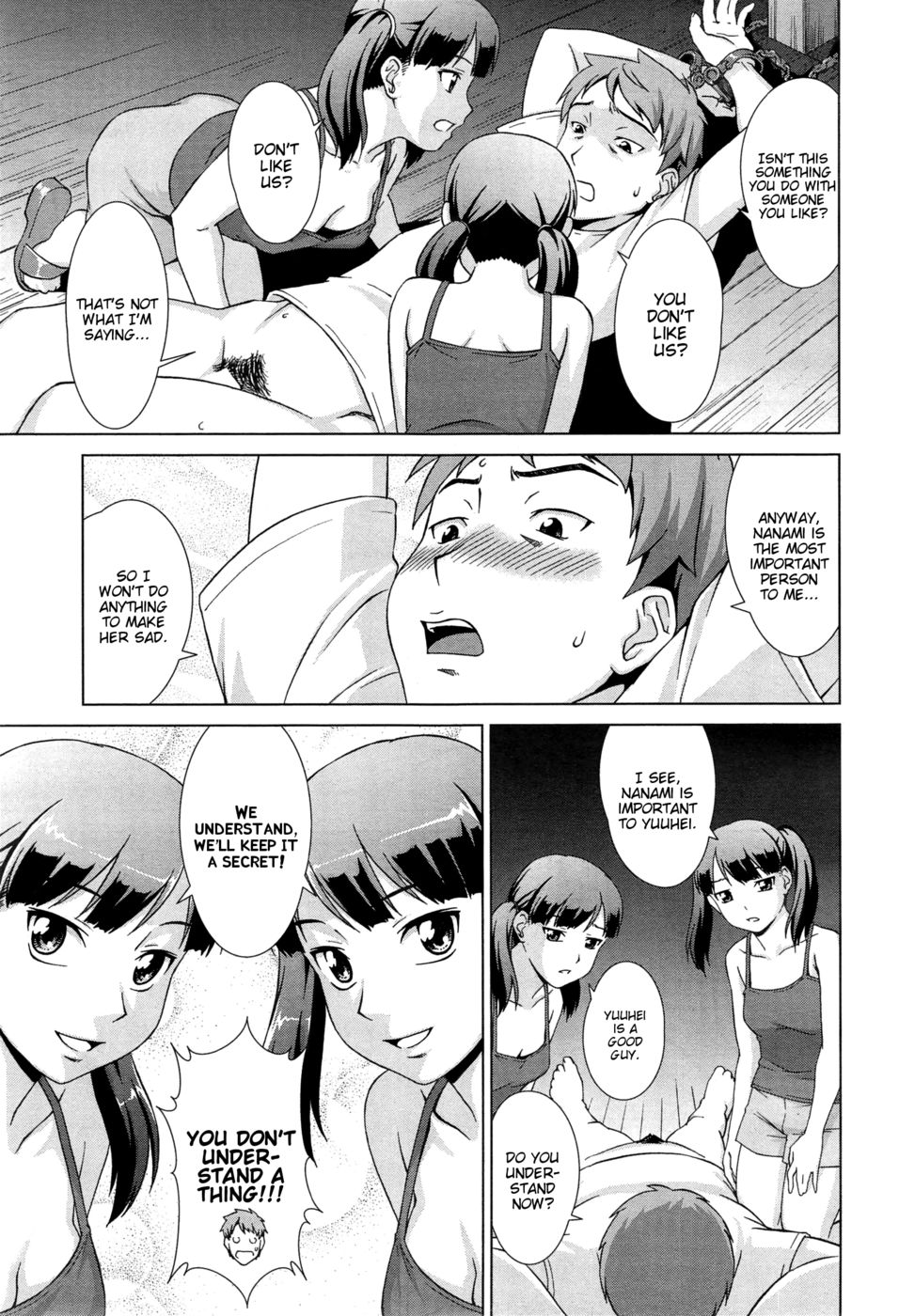 Hentai Manga Comic-Naishode Twins-Read-31